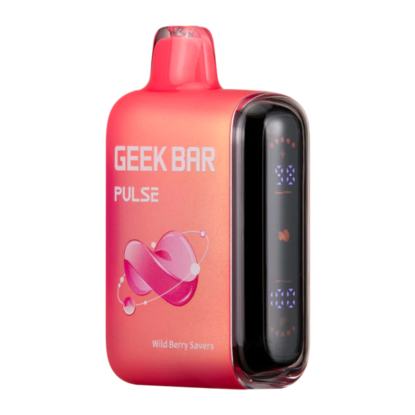 Wild Berry Savers Geek Bar Pulse 15000 - Black Coral